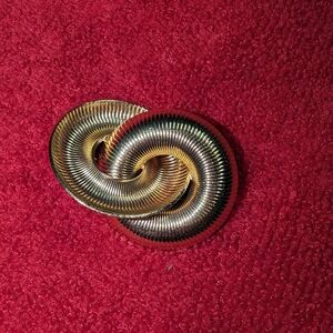 Vintage Rolled Gold Germany Knot Brooch